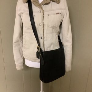 Coach crossbody leather bag.